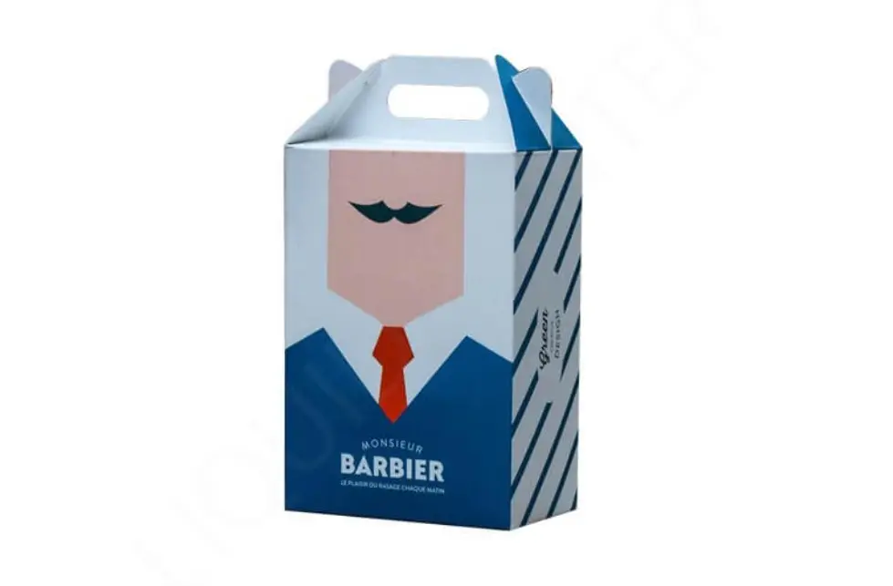 Monsieur Barbier Carriable Packaging Box