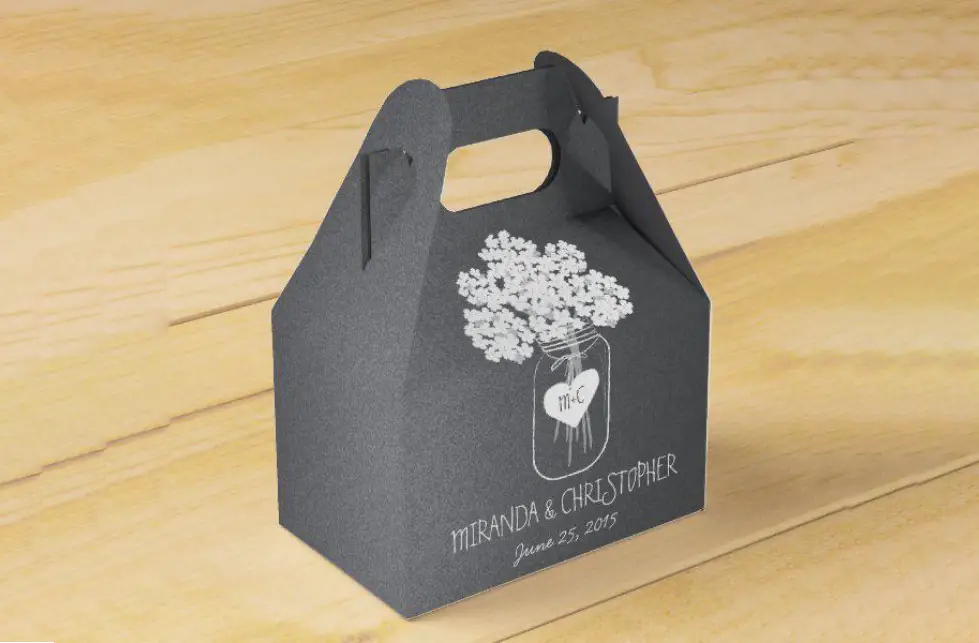 Wedding Present Carriable Packaging Box