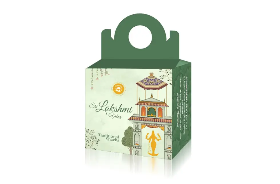 Sri Lakshmi Vilas Mono Carton Rigid Box
