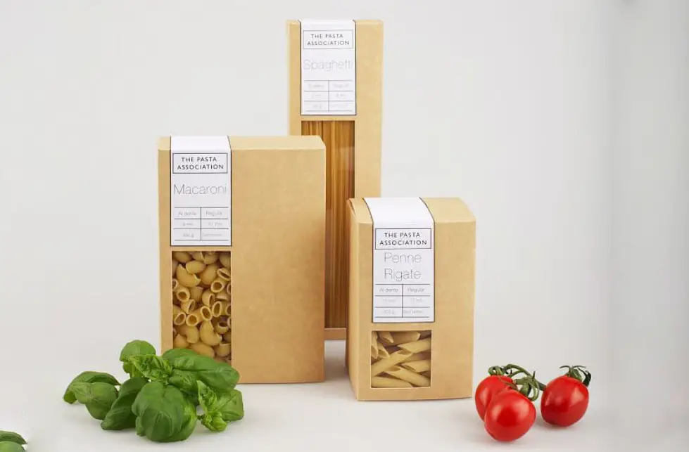 Bio Degradable Pasta Box Packaging