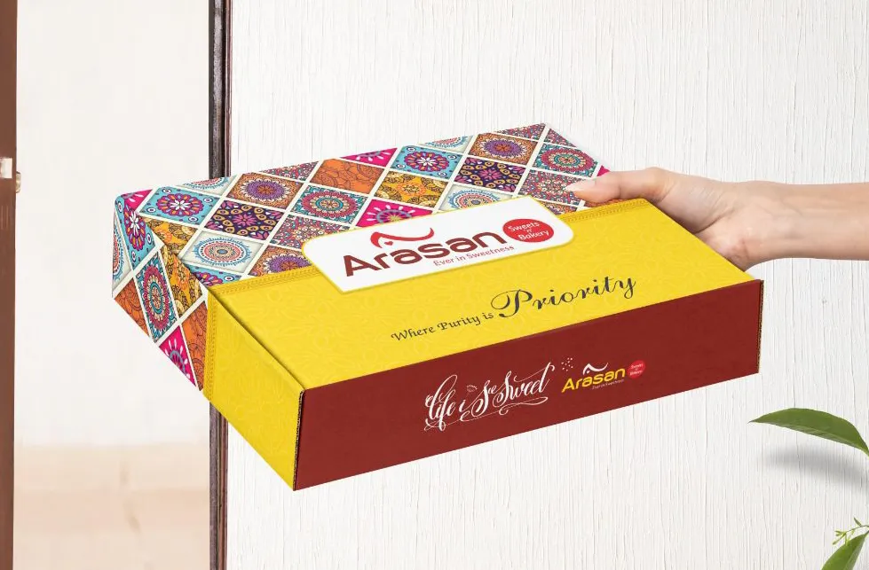 Arasan Pure Sweets Packaging