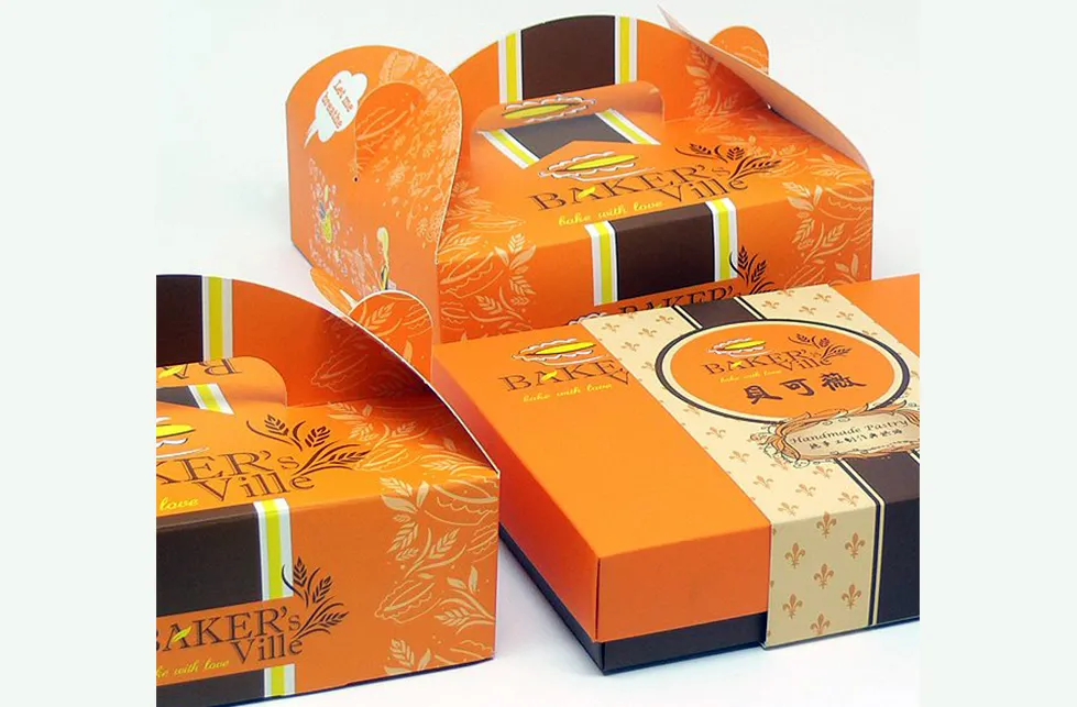 Bakers Ville Fancy Cake Packaging Box