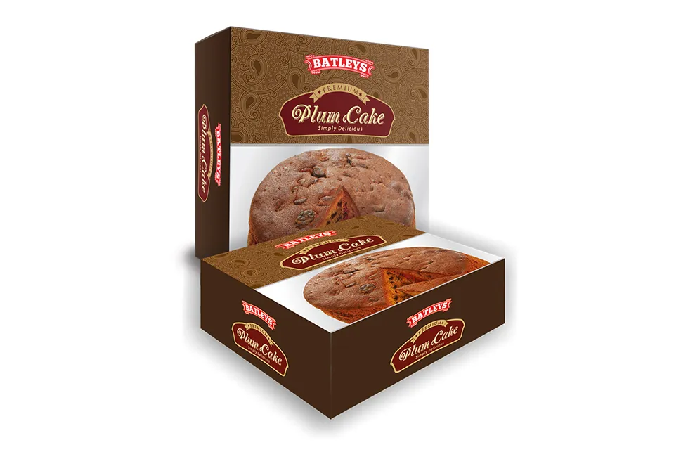 Batleys Plum Cake Packaging Box