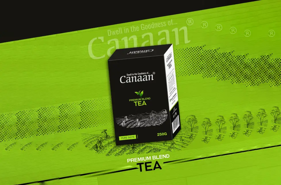 Canaan Premium Blend Tea Box