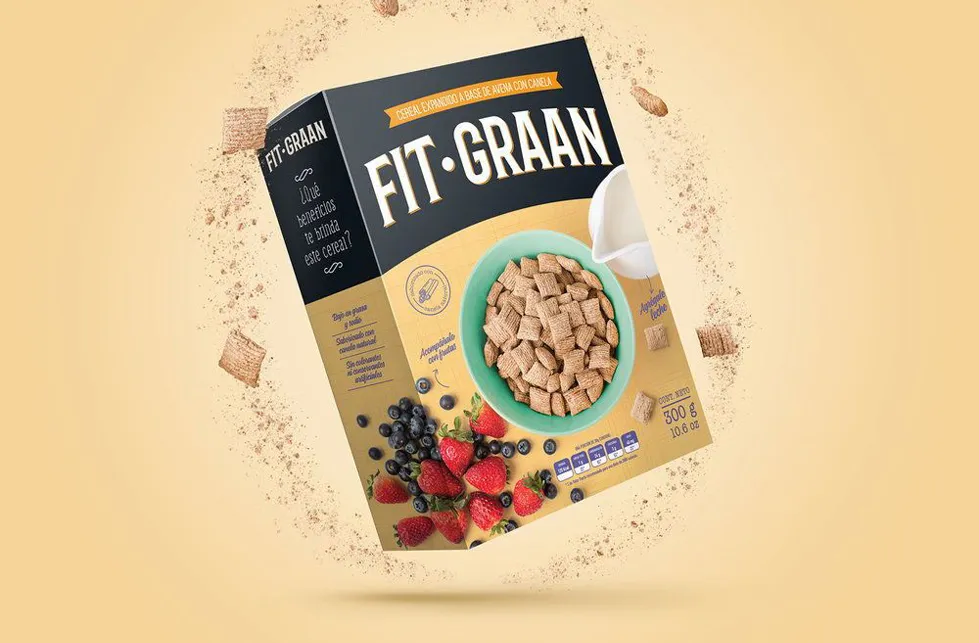 Fit Graan Cereal Packaging Box