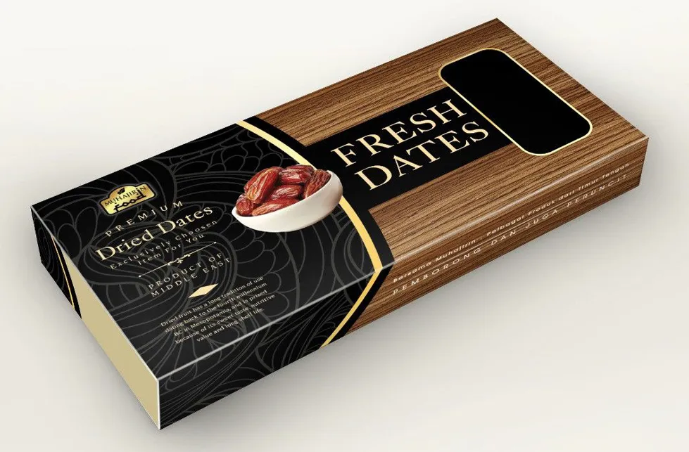 Premium Fresh Dates Packaging Box