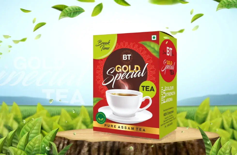 BT Gold Special Tea Packing Box