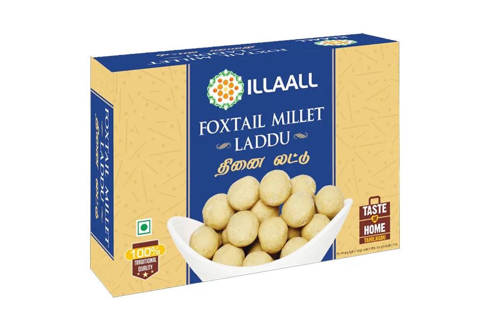 illaall Foxtail Millet Laddu Packaging