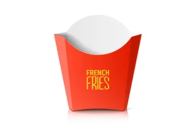 Paper French Fries Box