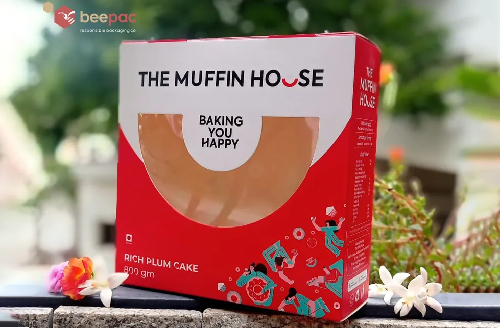 Muffin House Rich Plum Cake Box