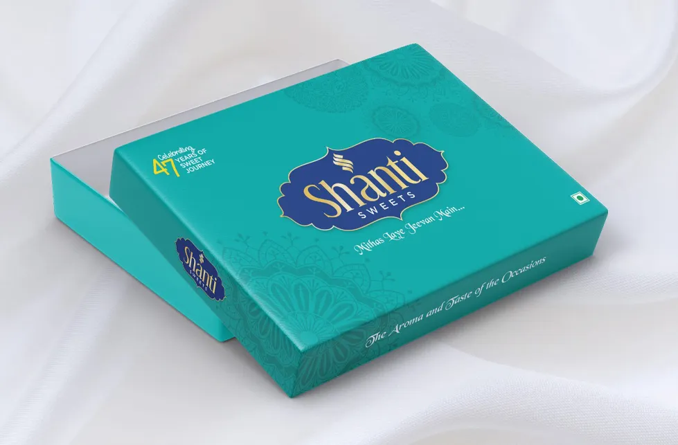 Shanti Sweets Packing Box