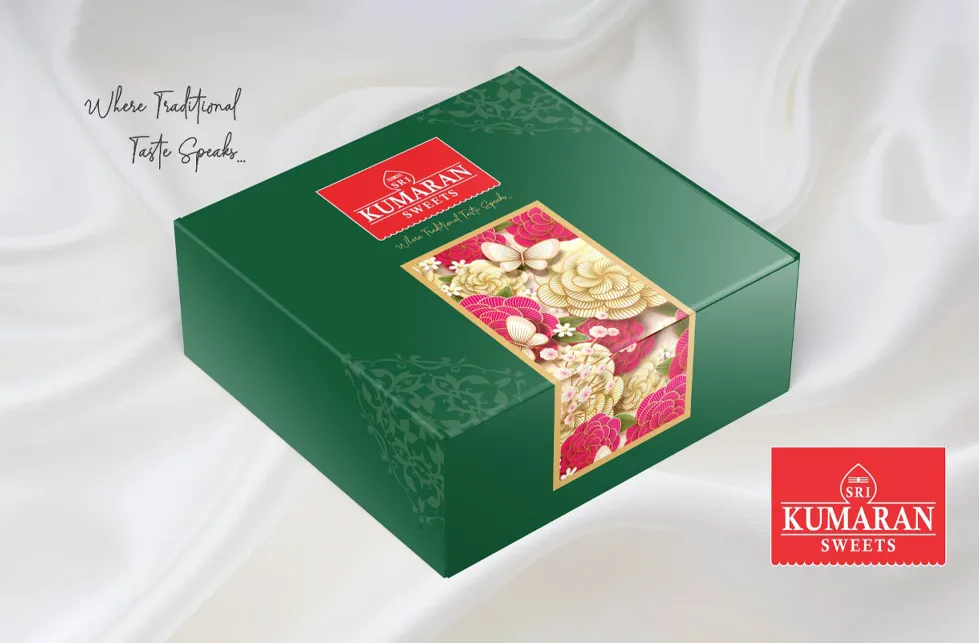 Sri Kumaran Luxury Sweet Packaging Box