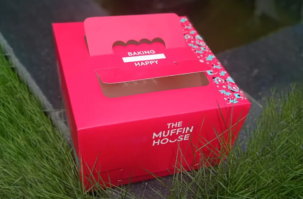 Muffin House Birthday Packaging Box