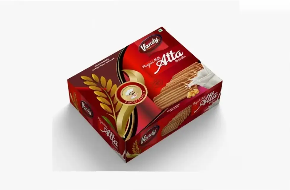 Vandy Atta Biscuit Packaging Box
