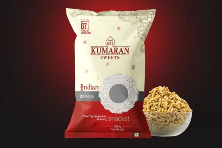 Sri Kumaran Sweets gravure bag