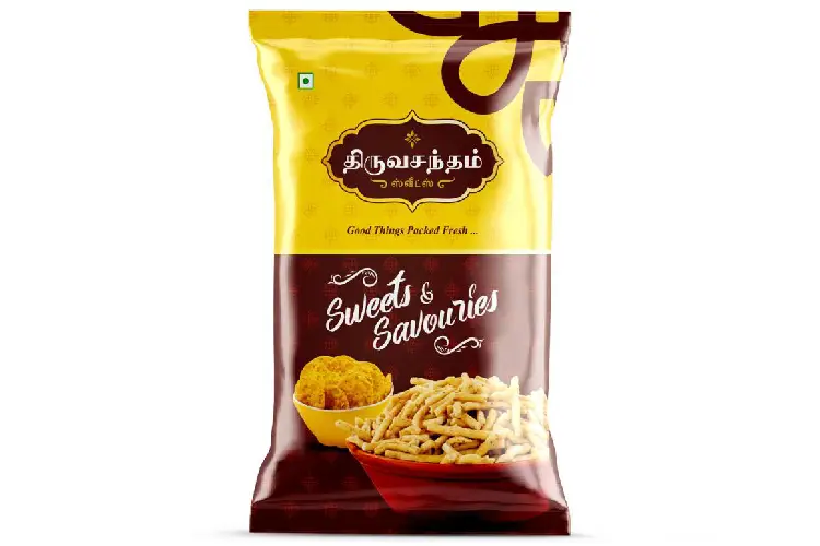 ThiruVasantham Sweets Packing Pouch