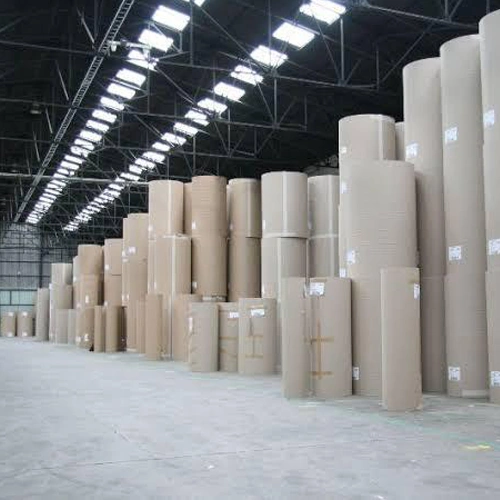 Corrugated Paper Roll Storage