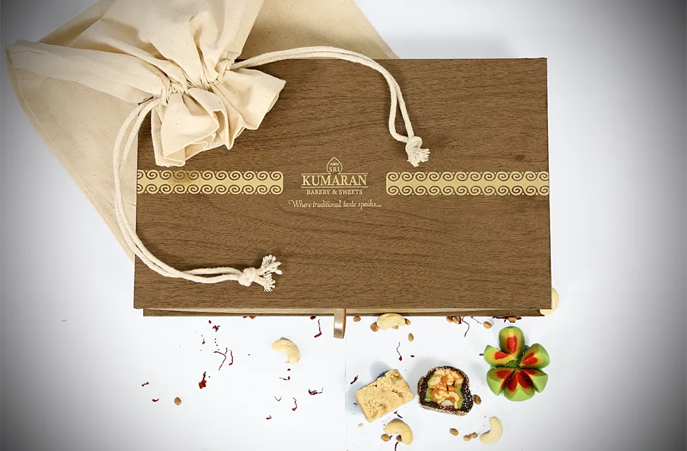 Sri Kumaran Luxury Sweets Rigid Box