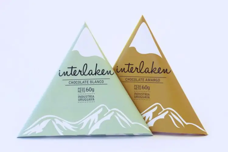 Mountainous Chocolate Packaging