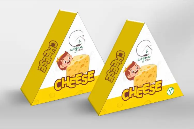 Triangle Shaped Cheese Packaging Box