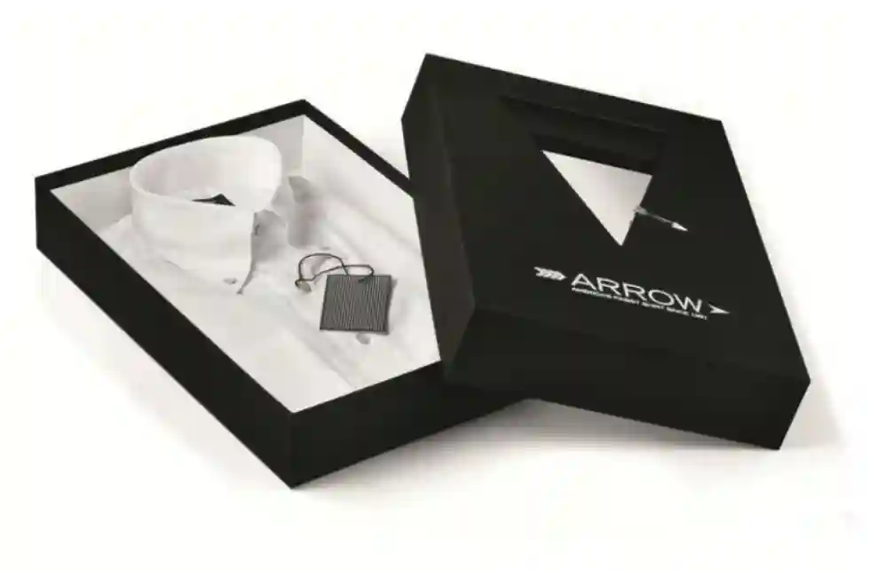 Arrow Corrugated Shirt Packing Box