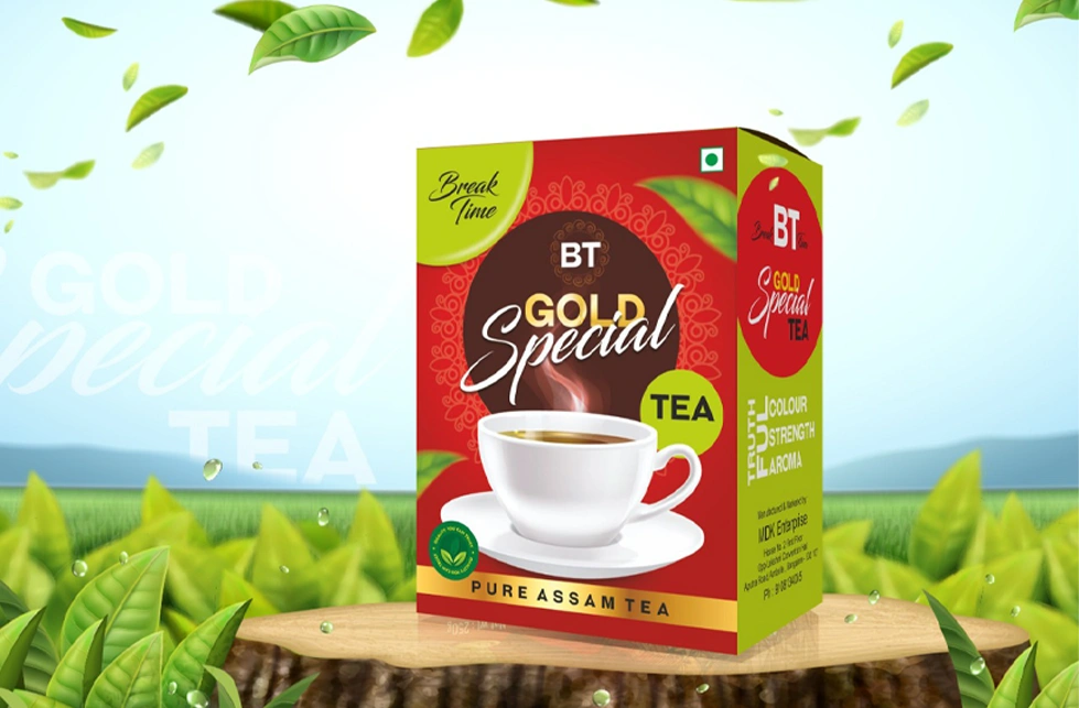 BT Gold Special Tea Packing Box